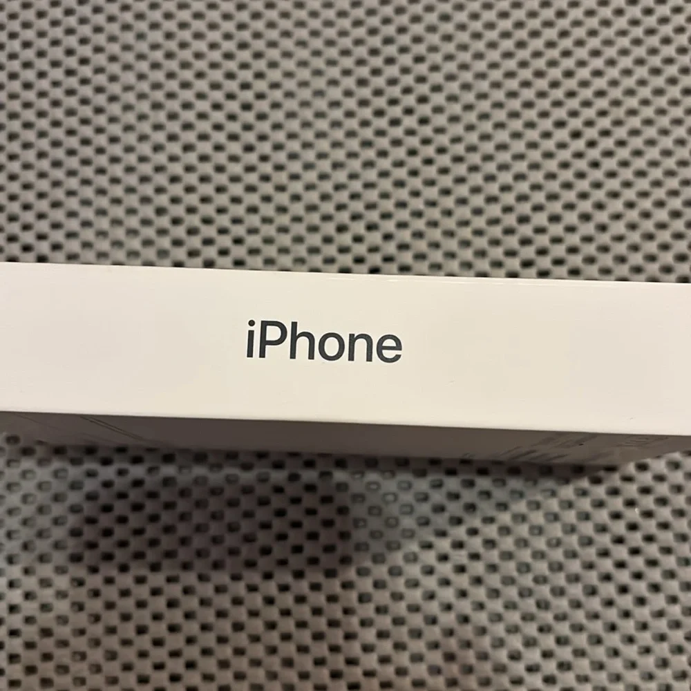 Apple iPhone 15 Black 128 GB Box Only Empty